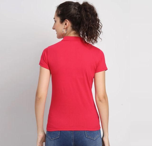 InzKart Classic Polo – Crimson Red Edition
