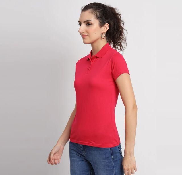 InzKart Classic Polo – Crimson Red Edition