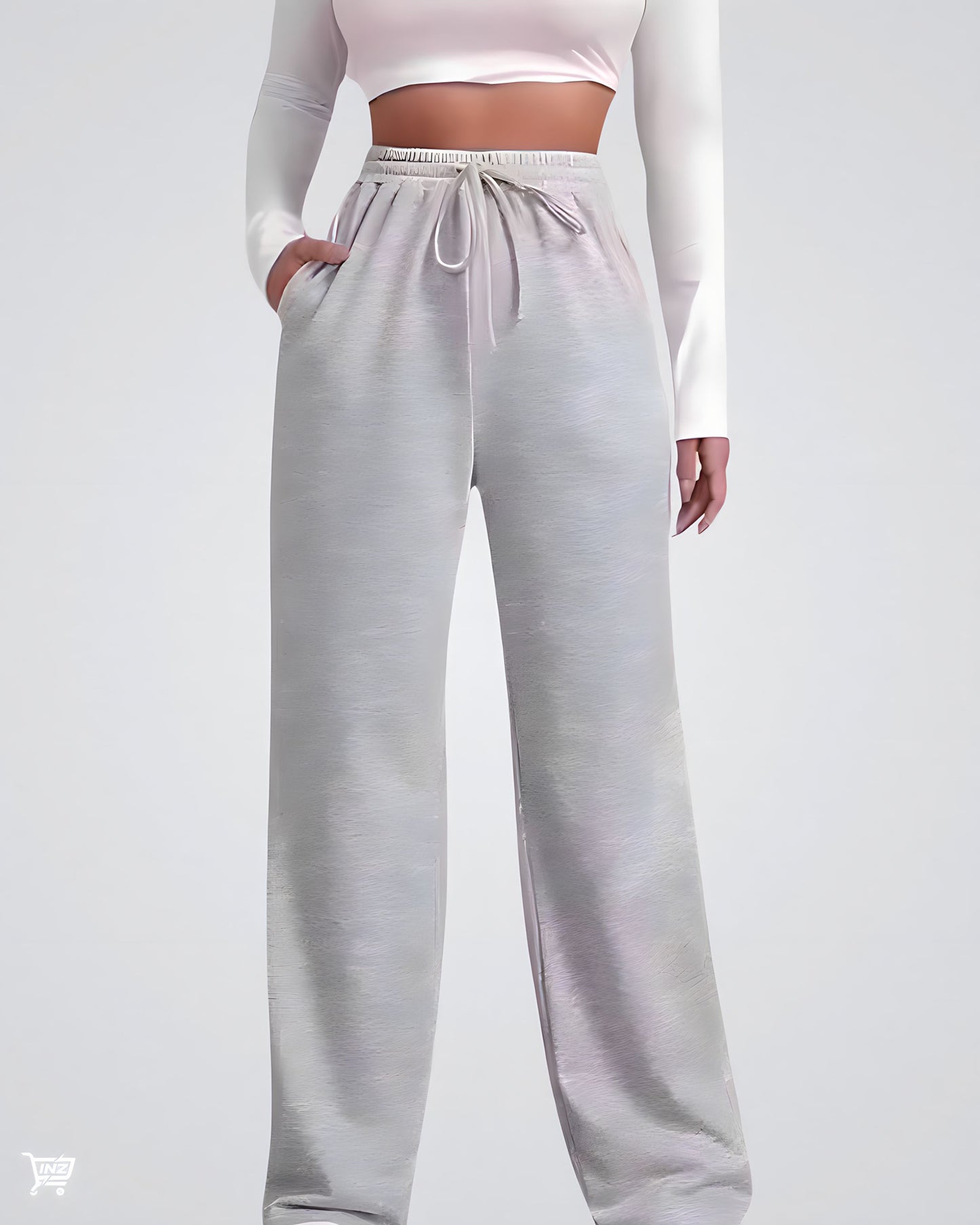 Velora Grey Trousers
