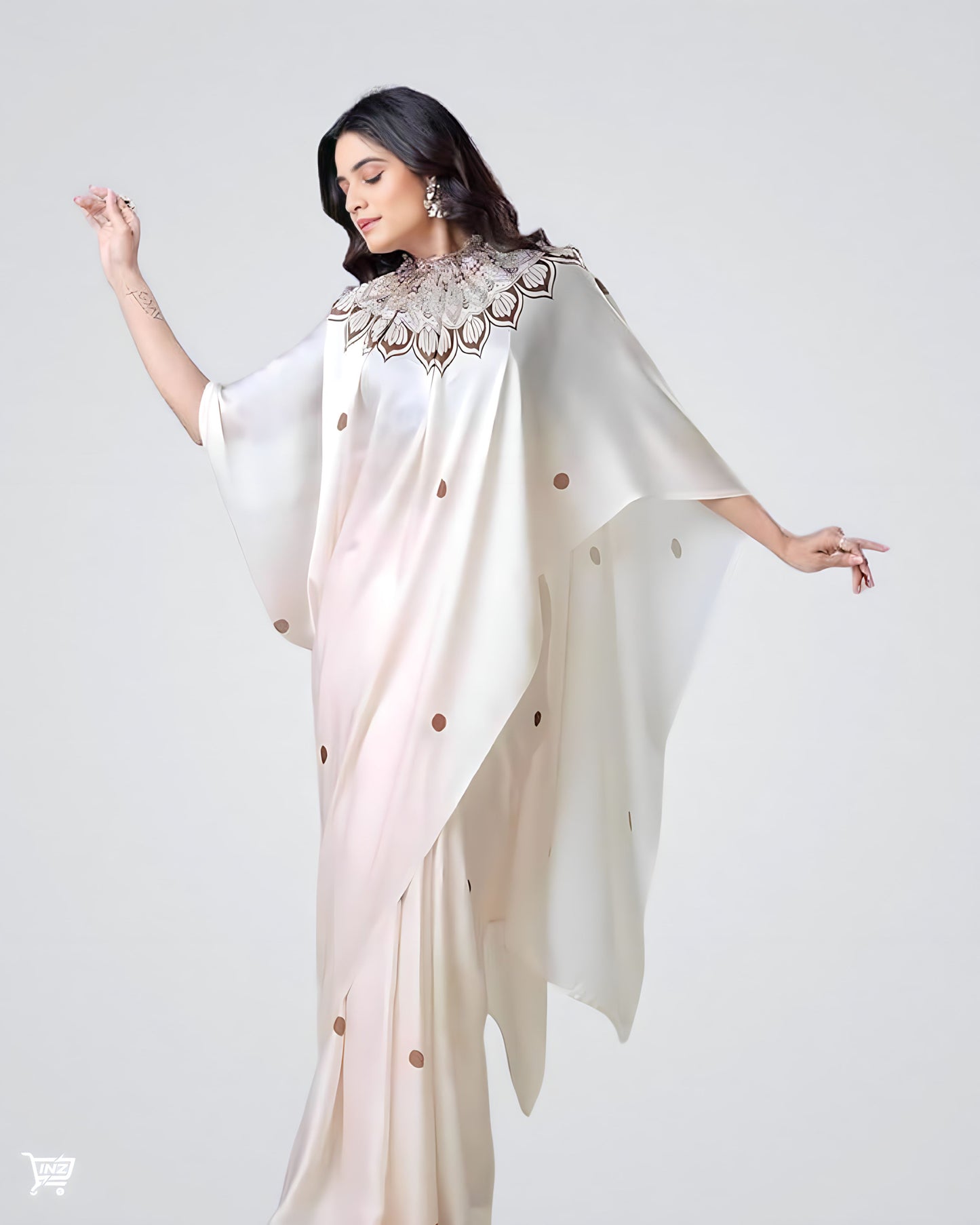 Designer Kaftan Saree